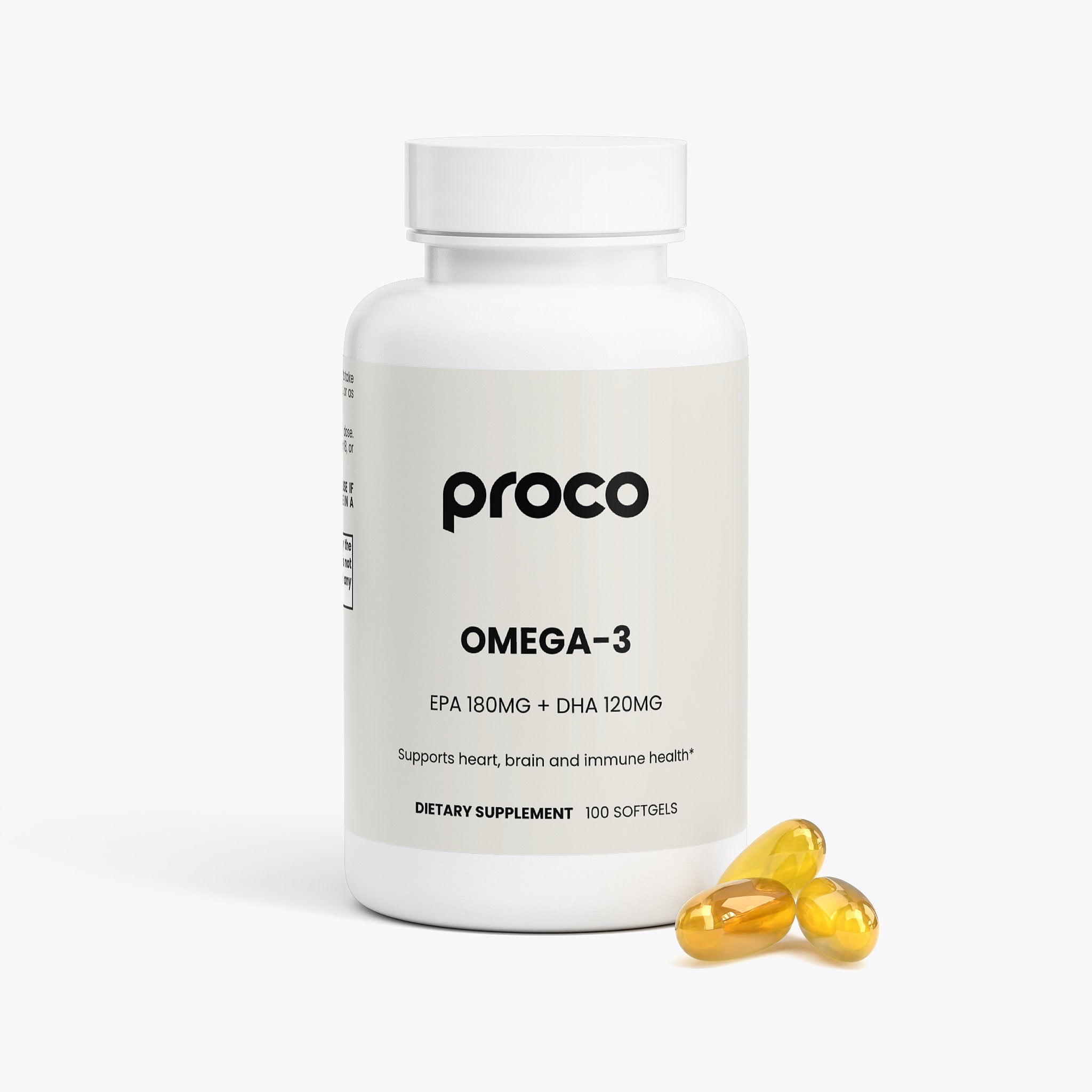 Omega-3 EPA 180mg + DHA 120mg