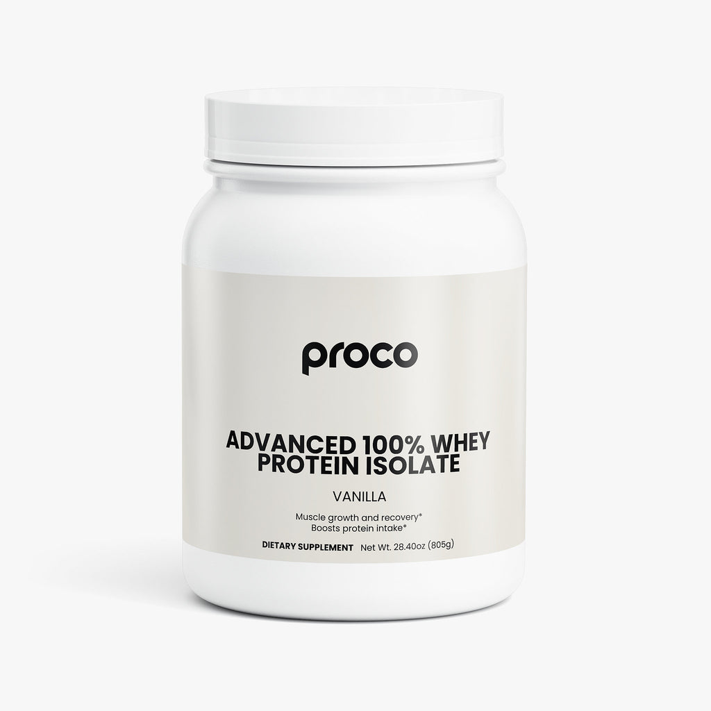 Advanced 100% Whey Protein Isolate (Vanilla)