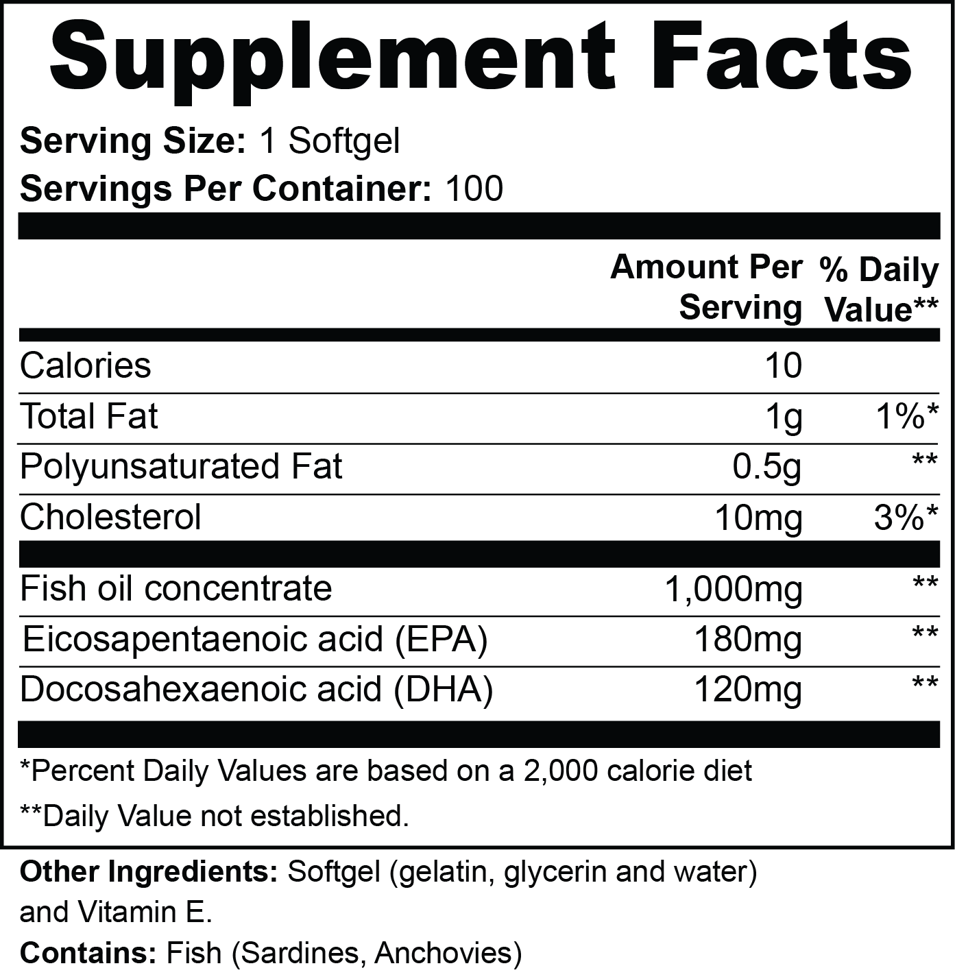 Proco Omega-3 EPA DHA supplement lifestyle shot