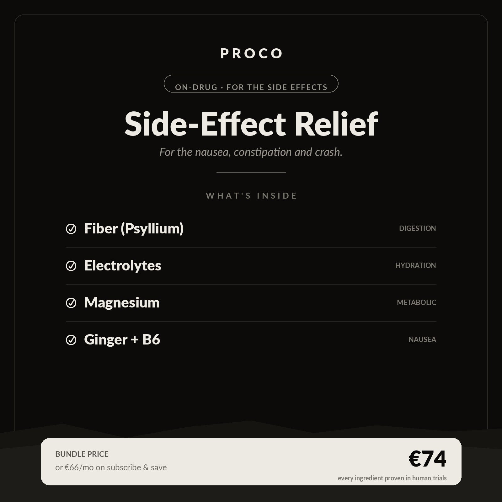 Side-Effect Relief Bundle